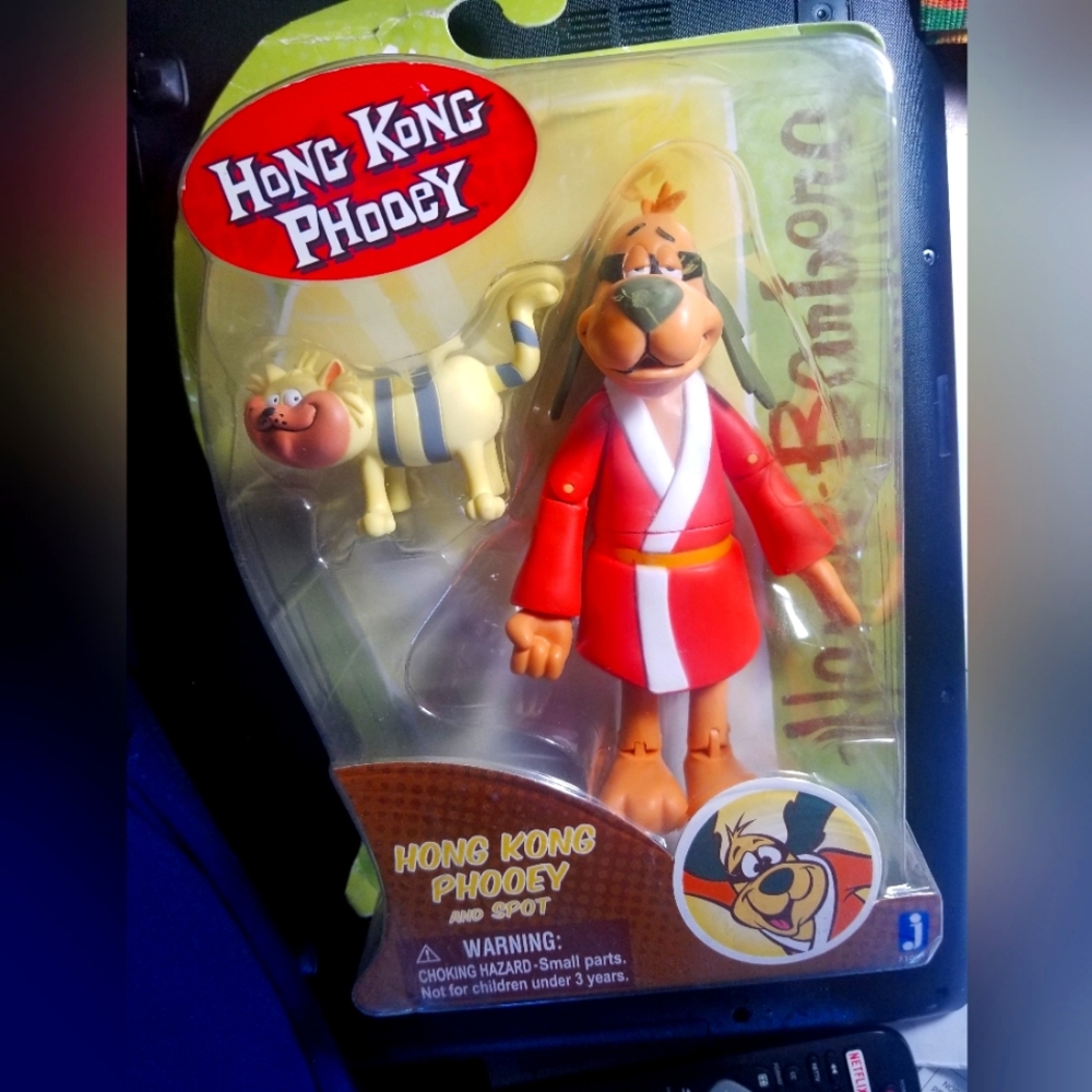 Vintage Hong Kong Phooey Action Figure